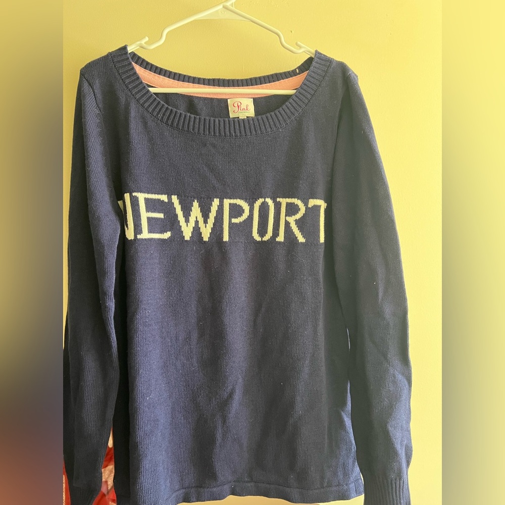 NWOT Navy Newport Sweater